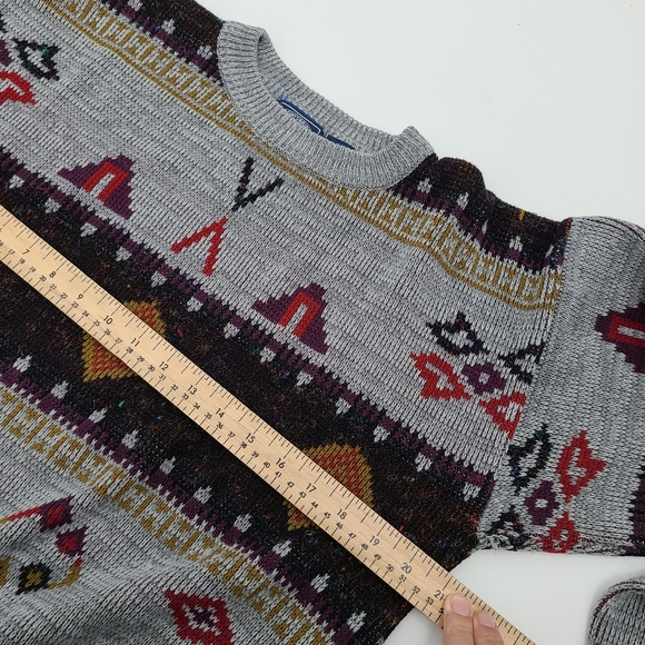Vntg Nightsbridge crewneck Knit Sweater - Picture 4 of 7